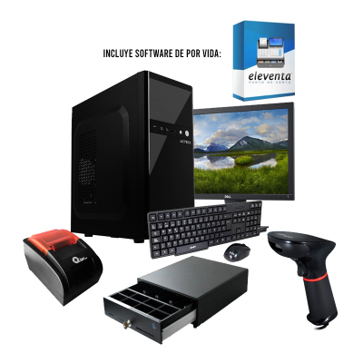 Kit Punto De Venta Completo, Nuevo 8gb Ram HD 500 gb Incluye software