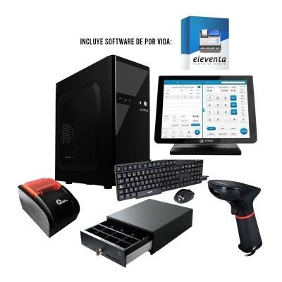 Kit Punto De Venta Completo, Nuevo 8gb Ram HD 500 gb Incluye software