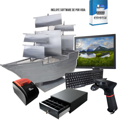 Kit Punto De Venta Completo, modding en forma de barco, Nuevo 4gb Ram SSD 240gb Incluye software